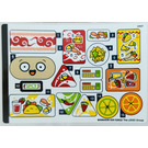 LEGO Sticker Sheet for Set 41701 (80096)