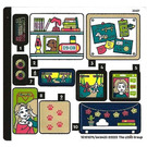 LEGO Sticker Sheet for Set 41755 (10101079)