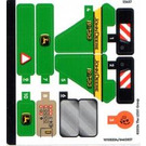 LEGO Sticker Sheet for Set 42168 (10105324)