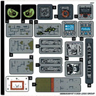 LEGO Sticker Sheet for Set 70435 (68996)