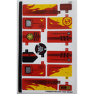 LEGO Sticker Sheet for Set 71737 (71544)