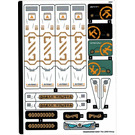 LEGO Sticker Sheet for Set 71756 (78529)