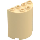 LEGO Cilinder 2 x 4 x 4 Halve (6218 / 20430)