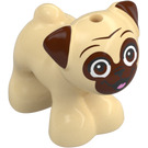 LEGO Hond - Pug met Surprised Gezicht (105938)