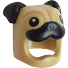 LEGO Pug Hond Kostuum Hoofddeksel (73662)