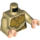 LEGO Thena Minifiguur Torso (973 / 76382)