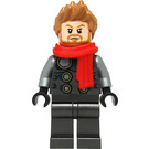 LEGO Thor met Pearl Dark Grijs Pak en Sjaal Minifiguur