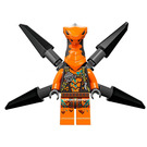 LEGO Viper Flyer met Dark Stone Grijs Staaf Holders Minifiguur