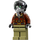 LEGO Vulture met Reddish Bruin Bomber Jack Minifiguur