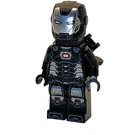 LEGO War Machine met Zwart en Zilver Pantser met Rug Plaat Minifiguur