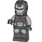 LEGO War Machine met Pearl Dark Grijs en Medium Stone Grijs Pantser Minifiguur