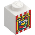 LEGO Steen 1 x 1 met Bertie Bott's Every Flavor Beans (3005 / 93683)