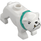 LEGO Hond - Bulldog met Turquoise Kraag (106605)