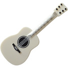 LEGO Guitar met Zilver Strings en Zwart Tuning Knobs (25975 / 60411)