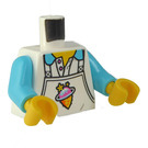 LEGO Hai Minifiguur Torso (973 / 76382)