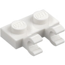 LEGO Plaat 1 x 2 met Horizontaal Clips (clips met platte voorkant) (60470)