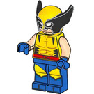 LEGO Wolverine met Blauw Benen en Masker Minifiguur