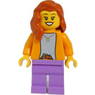 LEGO Vrouw carnival Minifiguur