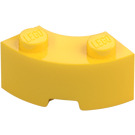 LEGO Steen 2 x 2 Rond Hoek met nop inkeping en versterkte onderkant (85080)