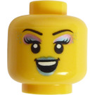 LEGO Cabaret Singer Hoofd (Verzonken solide nop) (3626)