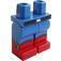 LEGO Heupen en benen met Rood Boots en Zwart Riem (Jay Garrick, Flash) (3815)