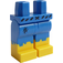 LEGO Blauw Minifiguur Benen met Clothes in Rags destroyed Trouthers van Shipwreck (3815)