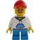 LEGO Boy in Sweatshirt Minifiguur