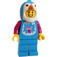 LEGO Boy met pinguïn Helm Minifiguur