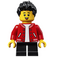 LEGO Boy met Rood Baseball Jack Minifiguur