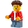 LEGO Boy met Rood Jack Minifiguur