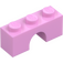 LEGO Fel roze Boog 1 x 3 (4490)