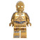 LEGO C-3PO met Printed Benen, Toes en Armen Minifiguur