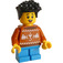 LEGO Kind - Boy met Holiday Trui Minifiguur