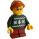 LEGO Kind - Meisje met Holiday Trui Minifiguur