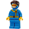 LEGO Cyclops met Blauw Pak Minifiguur