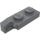 LEGO Scharnier Plaat 1 x 2 Vergrendelings met Single Finger aan Einde Verticaal zonder groef aan de onderzijde (44301 / 49715)