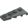 LEGO Donker steengrijs Wig Plaat 2 x 4 Vleugel Links (41770)