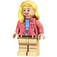 LEGO Ellie Sattler met Koraalkleurig Top Minifiguur