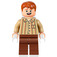 LEGO Fred Weasley met Zandbruin Striped Shirt Minifiguur