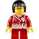 LEGO Meisje in Rood Shirt Minifiguur