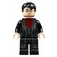 LEGO Harry Potter met Zwart Robe en Donkerrood Shirt Minifiguur