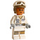 LEGO Hoth Rebel Trooper (Vrouwelijk) met Vleeskleur Hoofd Minifiguur