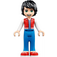 LEGO Jackson - Rood Vest Minifiguur