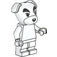 LEGO K.K. Slider Minifiguur