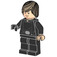 LEGO Luke Skywalker met Jedi Master Kleding en Halflang haar  Minifiguur