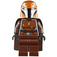 LEGO Mandalorian Tribe Warrior met Donkeroranje Helm Minifiguur