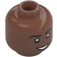 LEGO Minifiguur Hoofd met Decoratie (Verzonken solide nop) (3626 / 101035)