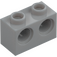 LEGO Medium steengrijs Steen 1 x 2 met 2 Gaten (32000)