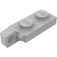 LEGO Medium steengrijs Scharnier Plaat 1 x 2 Vergrendelings met Single Finger aan Einde Verticaal zonder groef aan de onderzijde (44301 / 49715)