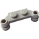 LEGO Medium steengrijs Plaat 1 x 2 met 1 x 4 Offset Extensions (4590 / 18624)